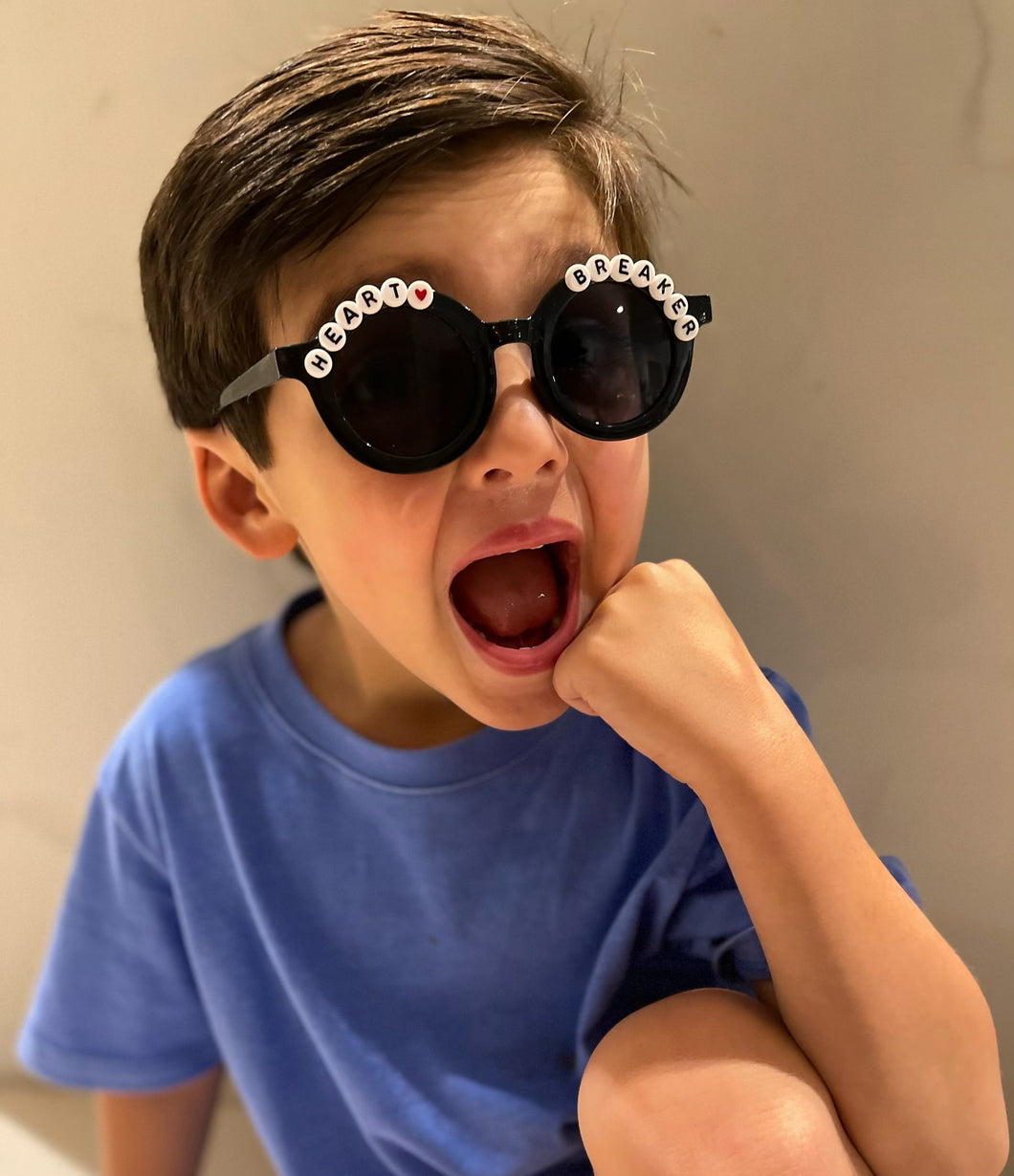 Heart Breaker Alina Round Sunnies